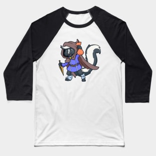 Roleplay Character - Thief - Rogue - Skunk Baseball T-Shirt